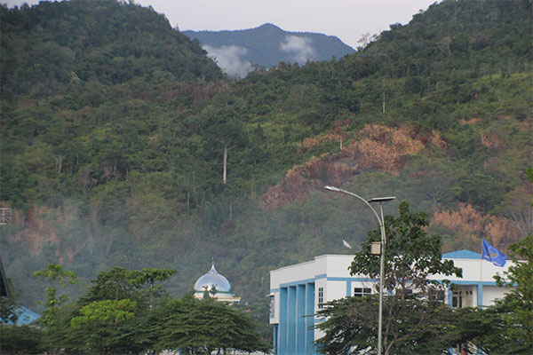 Lanskap Teluk Wondama. (Foto: Lukma A Salendra)