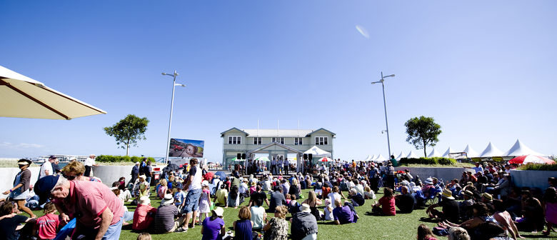 Suasana pengunjung Piers Festival 2016 di Melbourne Australia.